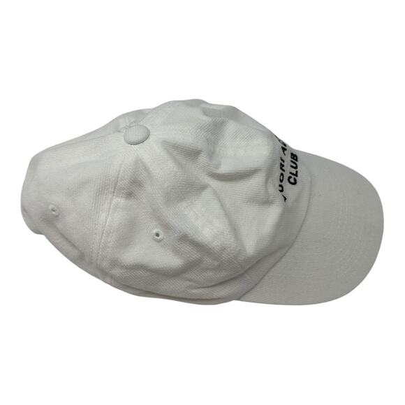 Vuori Active Club White Baseball Cap Adjustable Strapback Hat Cotton - Picture 7 of 8